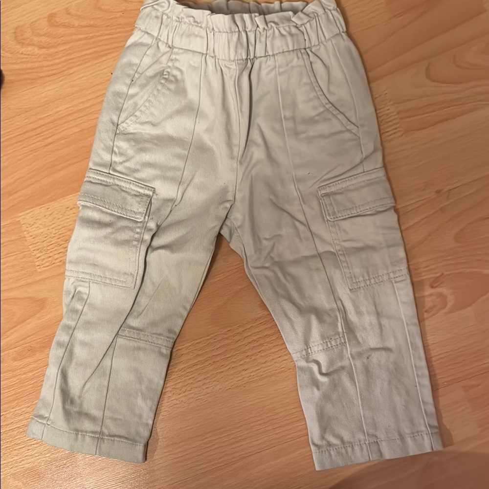 GAP NBW Kids 2T Beige Cargo Pants